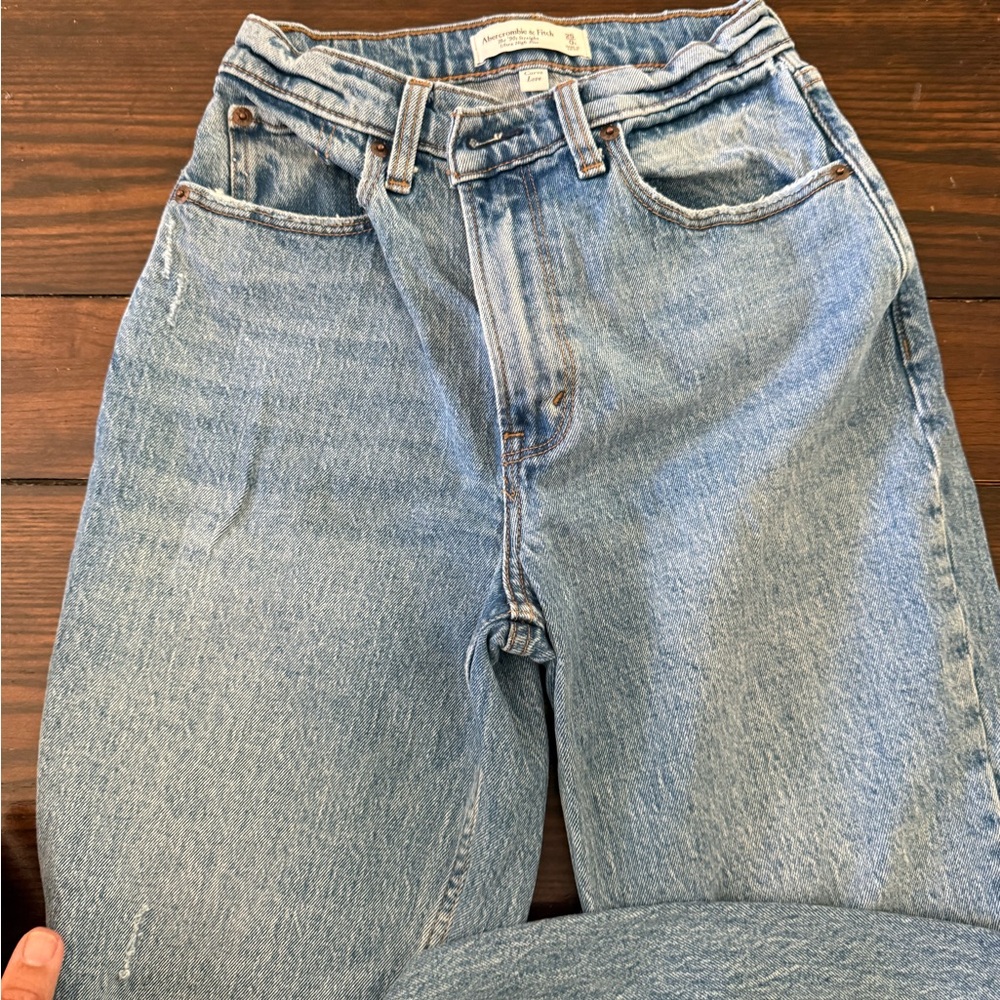 Abercrombie & Fitch Light Blue Denim Jeans
